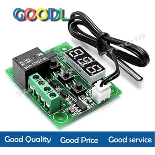 Mini termostato controlador de temperatura, termostato de incubación Interruptor de control de temperatura, W1209