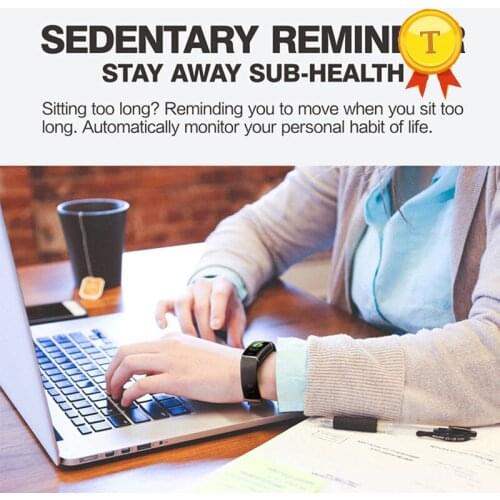 Newest Heart Rate Monitor Fitness watch smart bracelet sport smart band Bracelets Pulse Monitor sendentary reminder Smartband