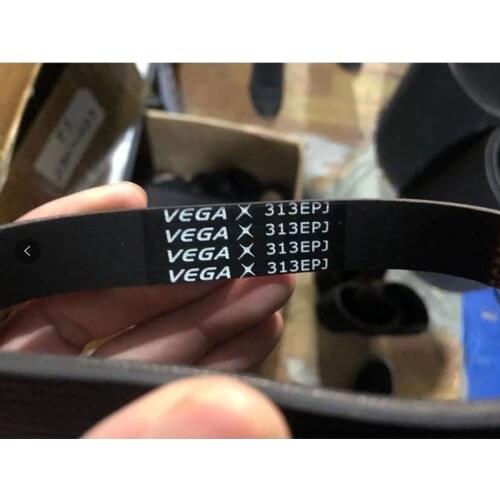 New Arrival! VEGA Elastic belt 313EPJ 4 Ribs motor belt rubber multi-groove belt multi-wedge belt