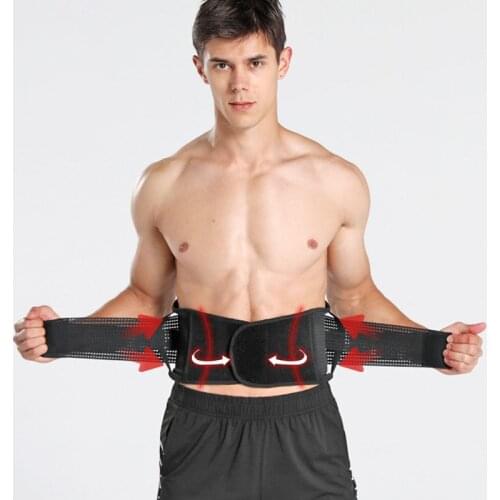 Waist support Orthopedic Corset Back Support Belt Men Back Brace Belt Fajas Lumbares ортопедия Protection Spine Support Belt