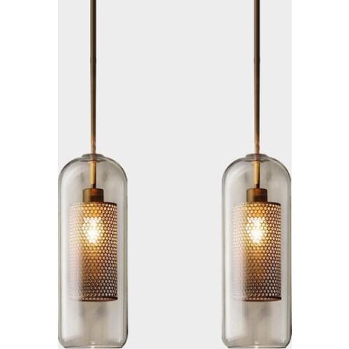 Post modern electroplate wall lamp model room porch corridor art glass wall lamp hotel engineering lamp