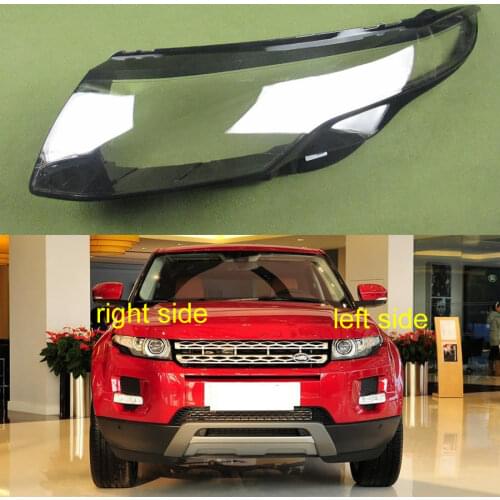 For Land Rover Range Rover Evoque 2012 2013 2014 2015 Headlamp Shade Transparent Headlight Cover Shade Shell Lampshade Lens