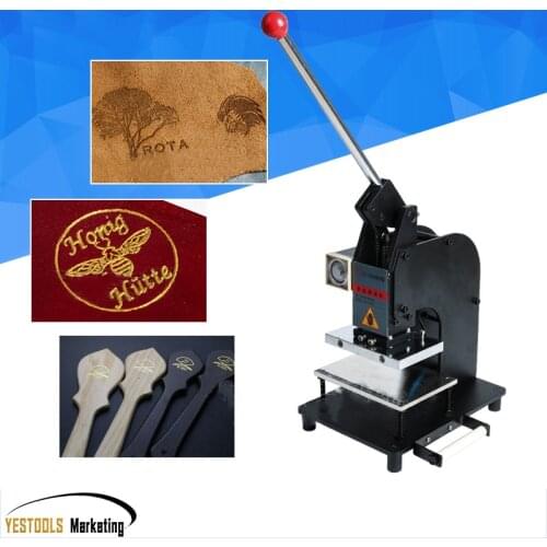 Hot Foil Stamping Machine 100x150mm Manual Bronzing Machine For Leather And Paper Stamping Machine