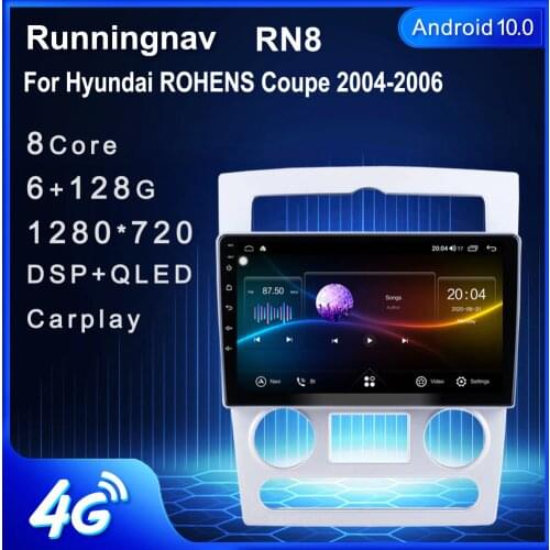 Runningnav For Hyundai ROHENS Coupe 2004-2006 Android Car Radio Multimedia Video Player Navigation GPS