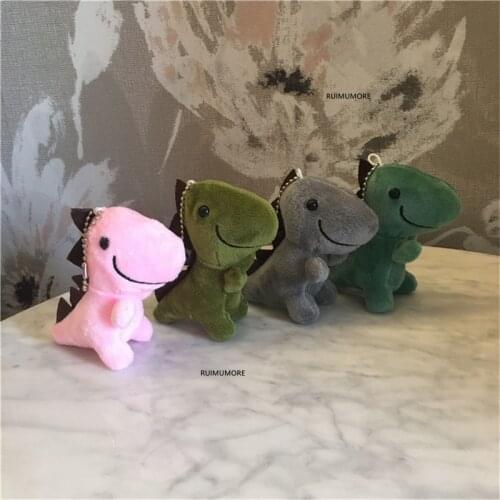Cute Dinosaur Plush Gift TOY , Little Girls Small Keys Pendant Doll
