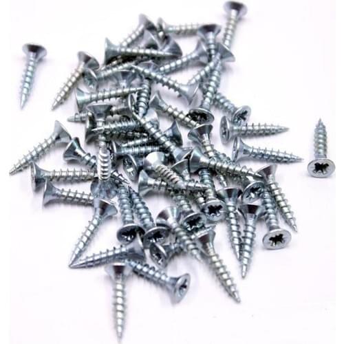 Mediterranean 6*150mm Wood Board Mdf Rack Chipboard Screw 1 Pack = 50 Pcs