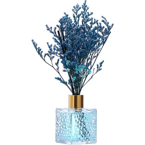 Hogar Aromatherapy Essential Oil Set Reed Oil Diffusers With Natural Sticks Glass Bottle And Scented Oil Air Purifier For Home