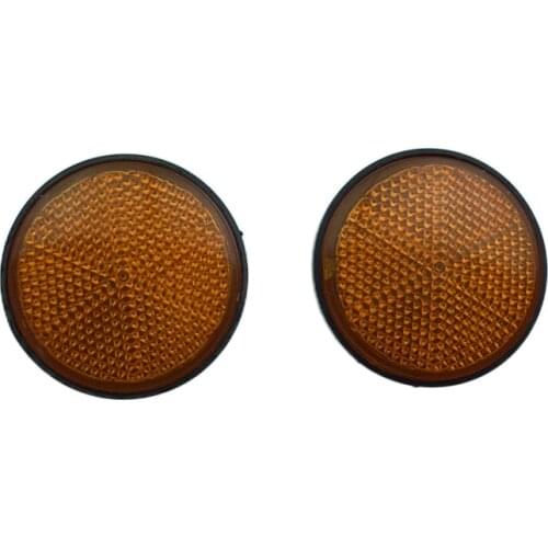 STARPAD For Suzuki GS / GT GTX QS110 Motorcycle Parts FOR Reflector Free Shipping Yellow Round pair Reflective Strips