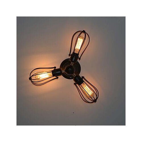 Retro Style Loft Vintage ceiling Light Fixtures Living Room Lights Edison LED Industrial Ceiling Lamp Luminaire