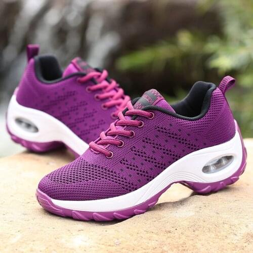 Women Sneakers Mesh Breathable Fitness Shoes Ladies Sport Shoes Outdoor Running Jogging Shoes for Women Trainers