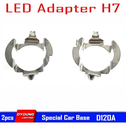 H7 Lamp Base Auto For Mercedes Benz B&ML Volkswagen Old Octavia Opel Ford Explorer Car Headlights Led Adapter D120A Dyoung
