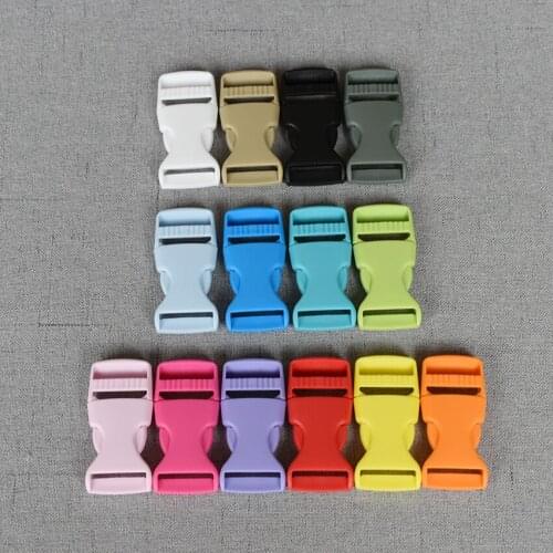 5 Pcs/Pack 20mm 25mm wholesale plastic Release Buckle Strap Belt Buckle For Bag Necklace Paracord Sewing DIY Accessory