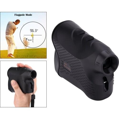 6X Magnification Golf Range Finder Rangefinder Hunting Sport 5-600m