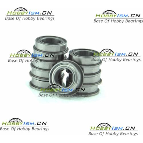 10pcs SMF63 ZZ FLANGED Stainless Metal Shield Ball Bearings ABEC-7 3X6X2.5
