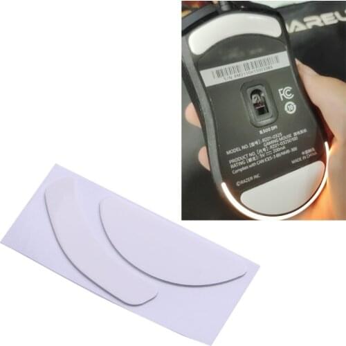 Mouse Skates Pads 1Pack White Rounded Curved Edges Mouse Feet Replacement Compatible with Viper Mini Mouse