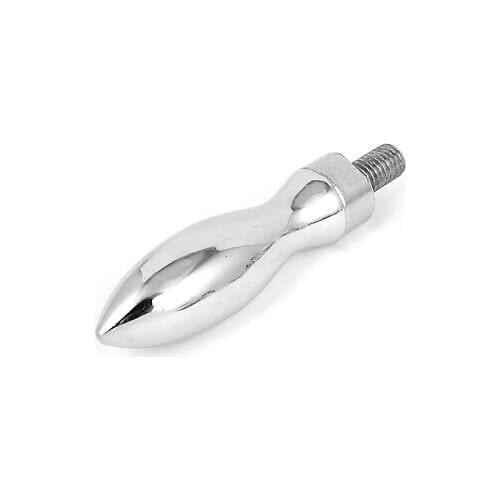 M8 x 15mm Male Thread Grinding Machine Handwheel Metal Revolving Handle