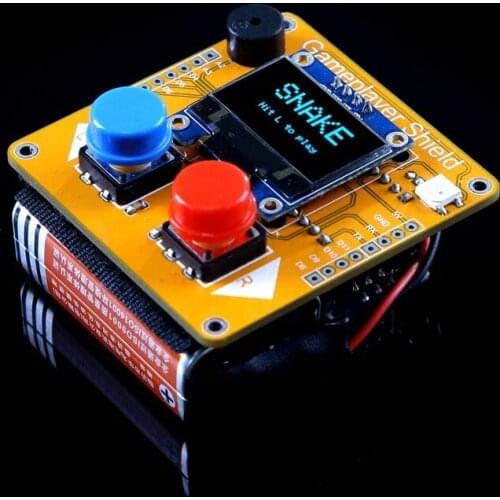 Arduino diy kit,Snake game,Easy to program ARDUINO game console,Nano Board ATmega328P,IIC Serial 128X64 OLED Display