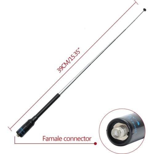 New NAGOYA NA-773 144/430MHz Dual Band Handheld Telescopic Antenna For BaoFeng UV-5R UV-82 BF-888S UV-S9Plus Walkie Talkie