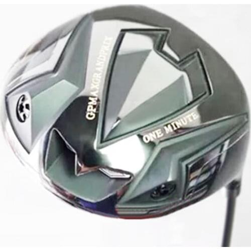 New Golf driver GRAND PRIX ONE MINUT gold driver clubs 9.5 or 10.5 loft Golf Clubs driver with Graphite Golf shaft free shipping
