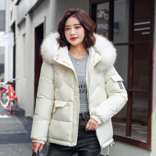 New Women Winter Autumn Jacket Cotton Padded Hooded Oversized Loose Female Thick Coat Short Casual Womens Parkas Chaqueta mujer