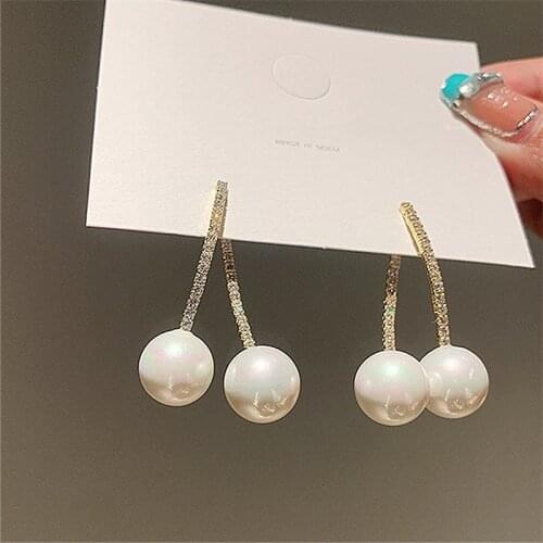 New Arrival Fashion Earrings Metal Trendy Water Drop Women Dangle Earrings Elegant Korean Female Jewelry