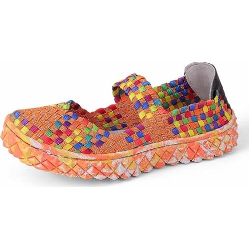 Tenis Feminino Tenis Mujer 2020 New Arrival Woman Tennis Shoes Women Brand Weaving Sports Shoes Light Slip on Outdoor Athletic S