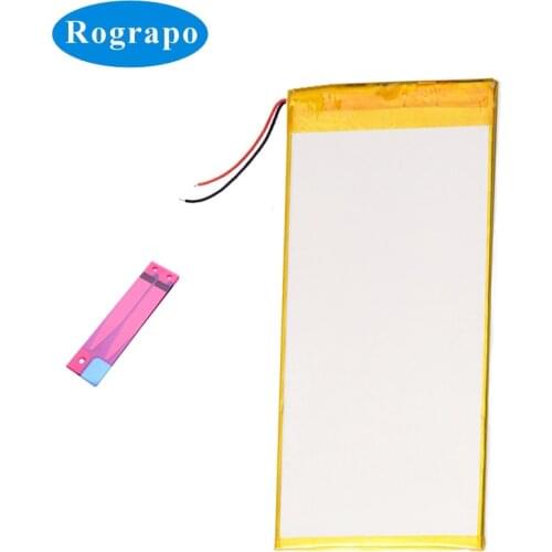 New 3.7V 5000mAh Battery For DEXP Ursus P510 Tablet PC Accumulator 2-Wire