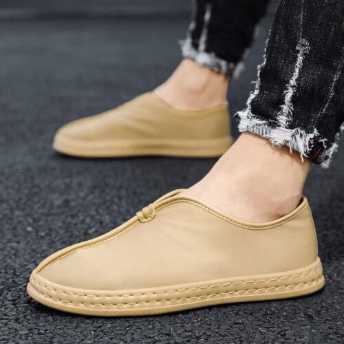 Casual Yellow Walking Green Black Flats Retro Canvas Breathable Mens Shoes