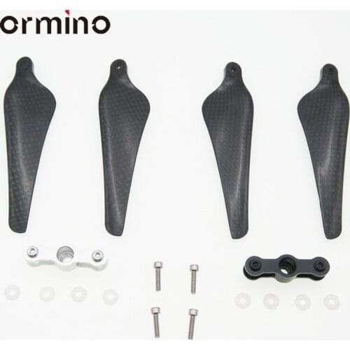 Ormino 9443 Propeller Folding Self locking Paddle Clips Carbon Fiber foldable propeller Adapter RC Drone Quadrocopter Kit