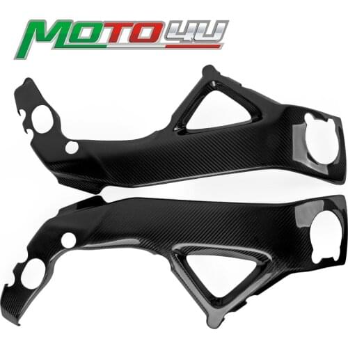 Carbon Motorcycle Frame Cover Guards Protectors Covers For Aprilia RSV4 2009-2020 2010 2011 2012 2013 2014 2015 2016 2017 2018