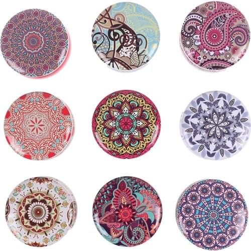 1Pc 9 Kinds Of Scented Candles With Flowers Tin Can Fragrance Handmade Scented Candle Natural Soy Wax Home Decoration