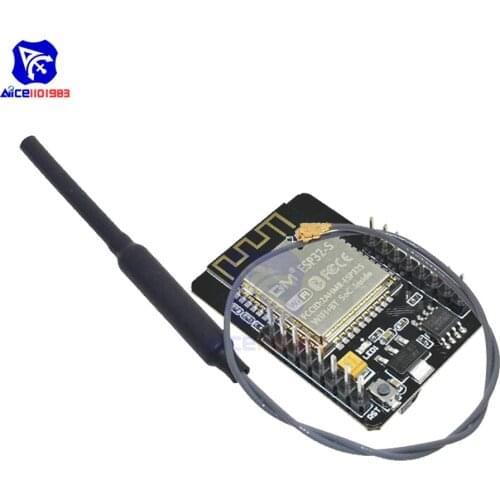 Diymore ESP32-CAM-MB CH340G USB Serial ESP32-S Wireless WiFi Bluetooth OV2640 2MP Camera Support Photo/Video Antenna for Arduino