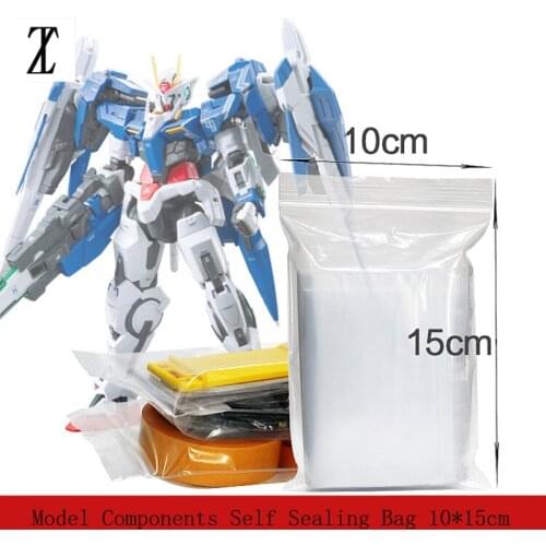 For Model Components Self Sealing Bag Collection and Arrangement 10*15CM