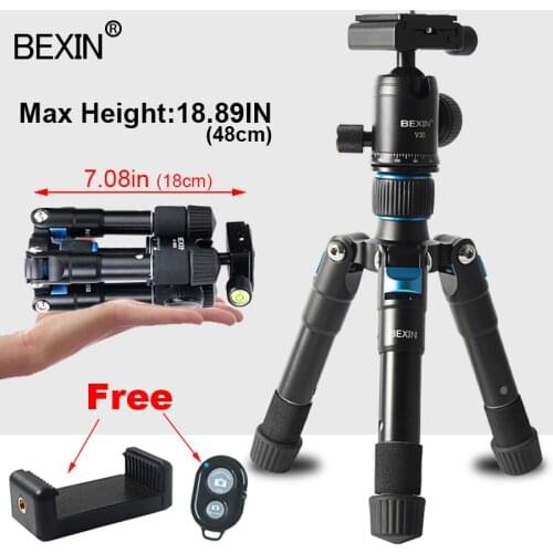 Travel portable long-distance bluetooth control tripod, suitable for mobile phones such as Xiaomi, Huawei, Apple, etc gopro
