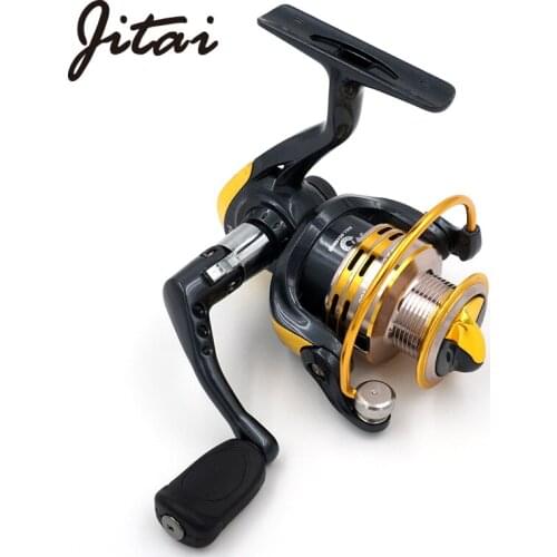 JITAI Pre-loading Front Drag Fishing Wheels CNC Machined Metal Wire Cup 9+1BB 5.2:1 Gear Ratio Freshwater Fishing Wheels Coils