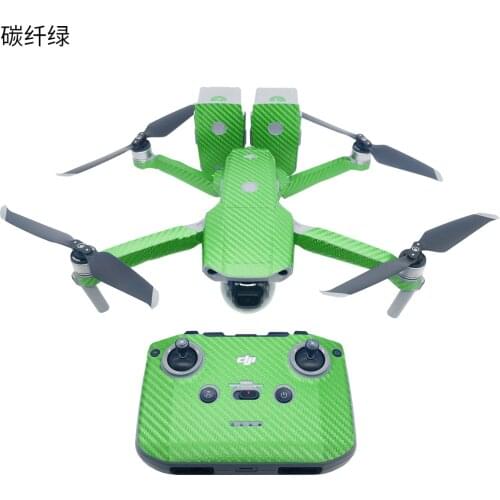 Mavic Air 2 Newest FPV Drone Protective Luxury Carbon Fiber Sticker Skin Cover Waterproof Sticker Spare For Dji Mavic Air 2