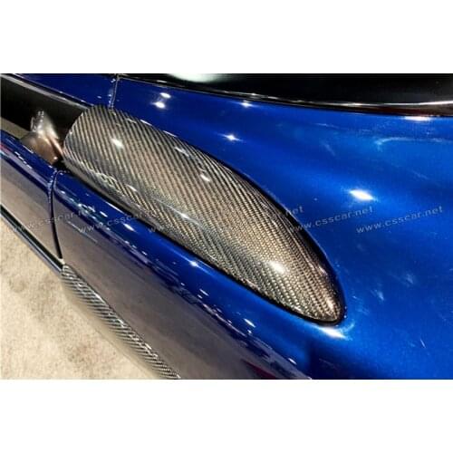 For Mclaren 540C 570S 2016-2020 Real Carbon Fiber Car Door Handle Cover Trim Auto Car Accessories