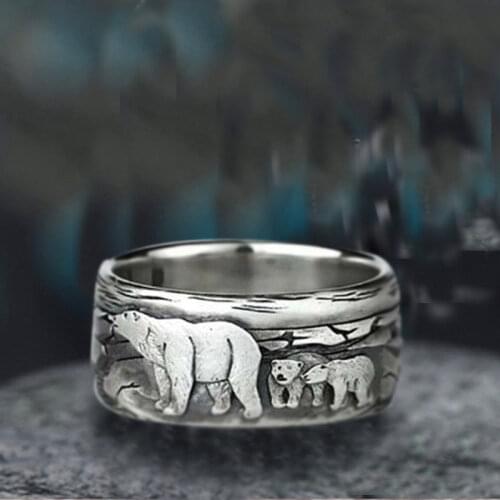 QIANJI White Rings