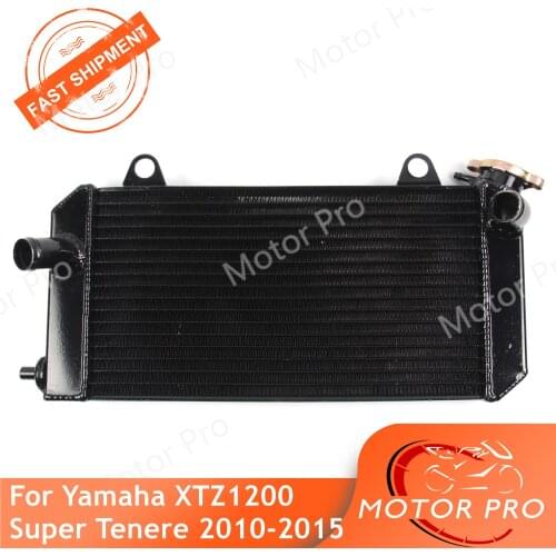 Motorbike Engine Radiator For Yamaha XTZ 1200 SUPER TENERE 2010 - 2015 Water Cooling Cooler XTZ1200 2011 2012 2013 2014
