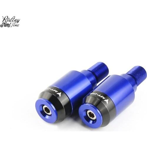 Motorcycle Handlebar Caps Grips Ends For Yamaha MT09 MT 09 FZ09 FZ 09 2014 2015 2016 2017 2018 Handle Bar Ends Cap Grip End