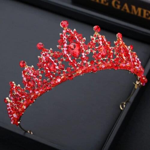 Beauty-Emily Crystal Crown For Wedding Rhinestones Bridal Headwear Princess Bride Hair Accessories Headband 2019