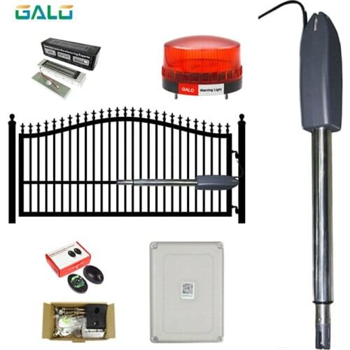 Wifi Controls PKM-C02 Heavy-Duty Solar Single Automatic Gate Opener Kit for Swing Gates Up to 15 Feet (ft.)