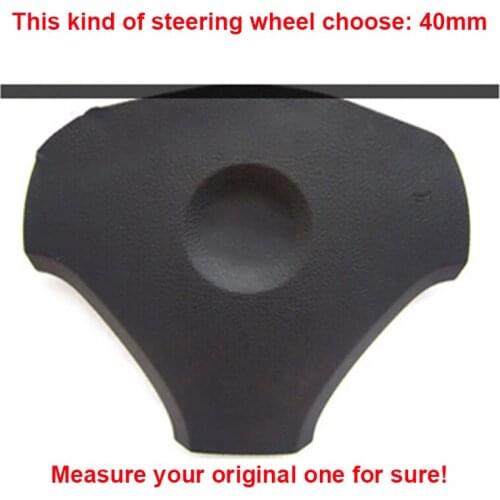 VW Passat CC Golf Bora Tiguan Magotan 36 40 45 55mm Car Styling Steering Wheel Center Emblem Upgrade Modified Logo Sticker