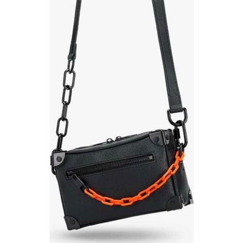 Mini Soft Trunk Bags For Women Luxury Desinger Square Shoulder Bag Fashion Unisex Chain Small Handbag Purse