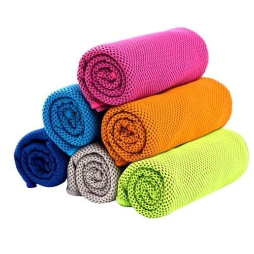1/5pcs/Lot Men Women Gym Club Yoga Sports Cold Washcloth Running Football Basketball Cooling Ice Beach Towel Lover Gift Toallas