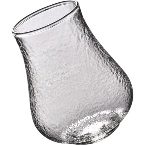 1Pc Household Glass Vase Decorative Flower Vessel Hydroponic Vase Ornament