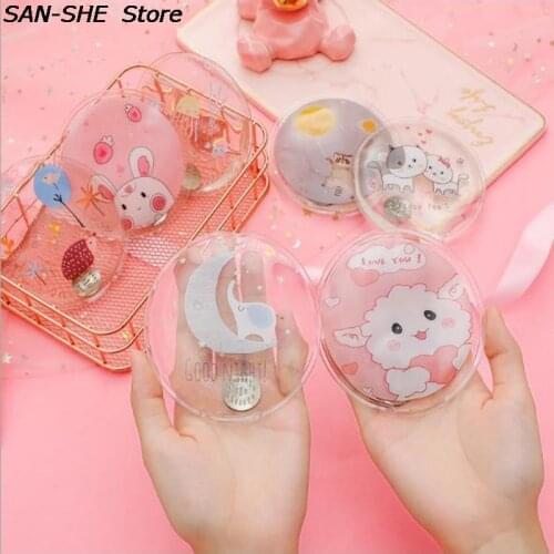 1pc Mini Winter Reusable Gel Hand Warmer Cute Cartoon Instant Self Heating Pack Warmer Warm Supplies Hot Water Bottle