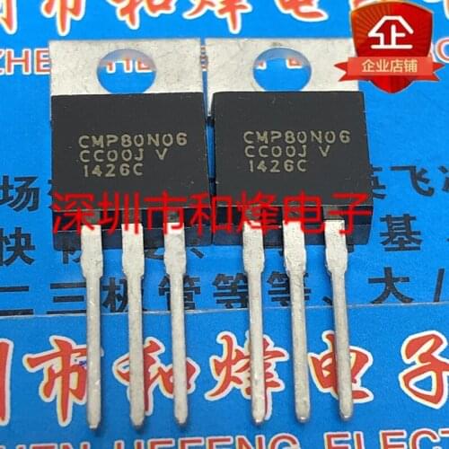 10PCS CMP80N06 TO-220