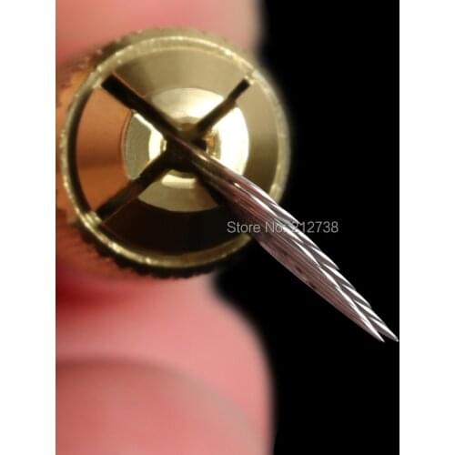 10pcs Microblading Permanent Makeup Eyebrow Tattoo 3D Embroidery 15 Double Row Needles Manual Pen Blades Pins 2 Rows