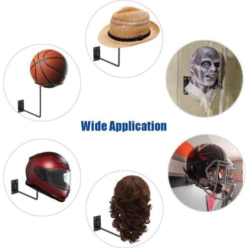 15 PCS Wall Mount Helmet Display Holder Rack Hanger for Fisherman Sun Hat Caps